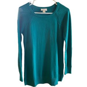 Women’s Lightweight Sweater Size S by Lift Outlet in Emerald Green